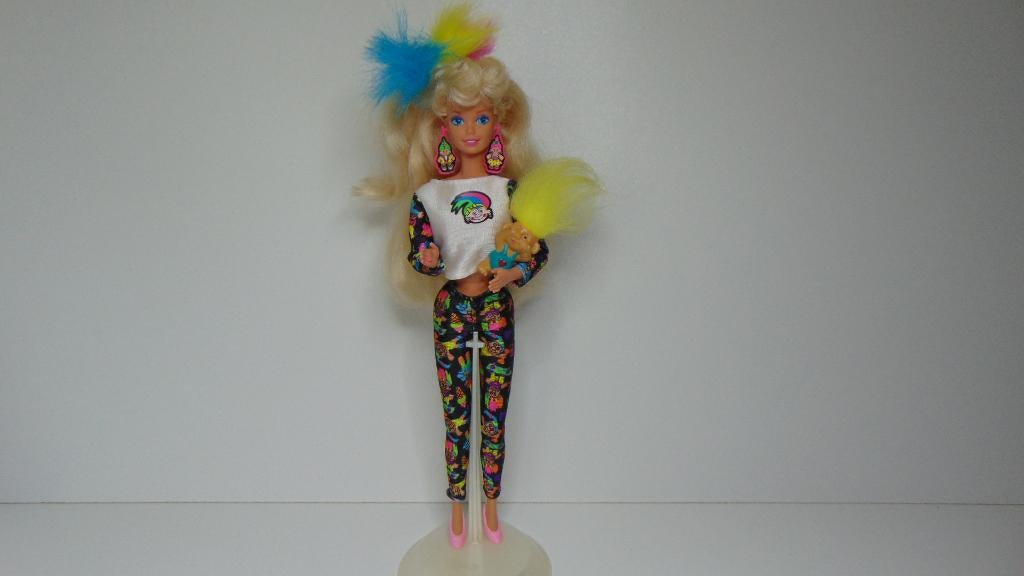 Barbie Mattel pop Troll, Ophalen of Verzenden, Gebruikt, Pop