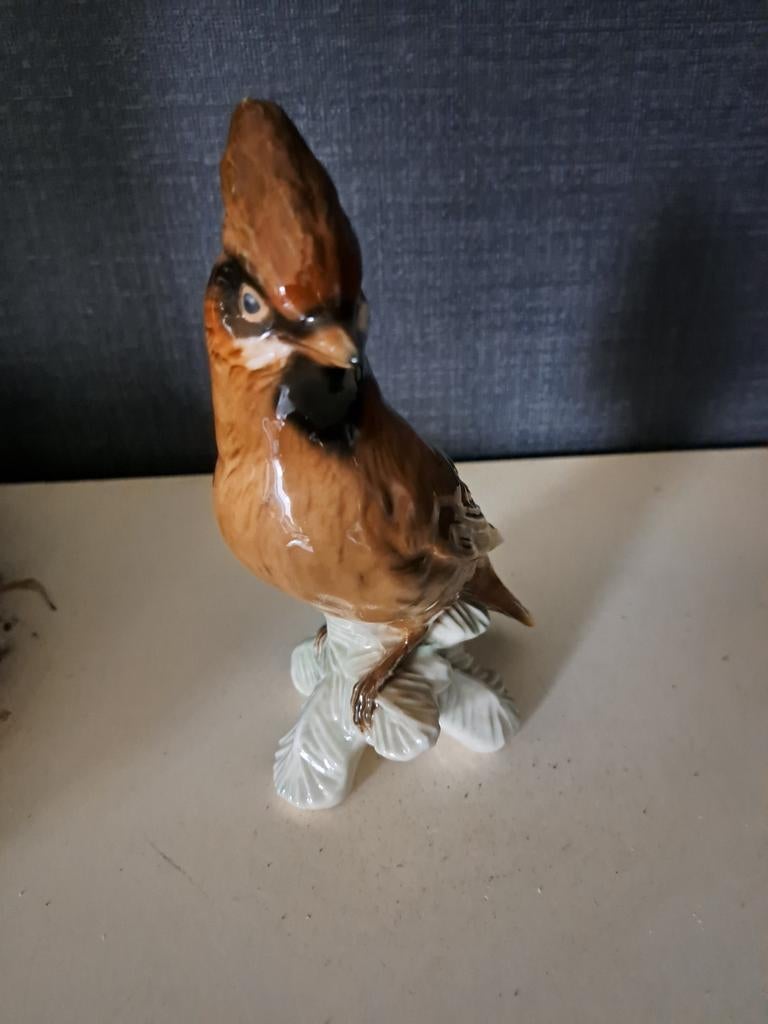 Goebel west germany vogelbeeld gemerkt u5, Minder dan 20 cm, Ophalen of Verzenden, Gemerkt, Steen of Keramiek