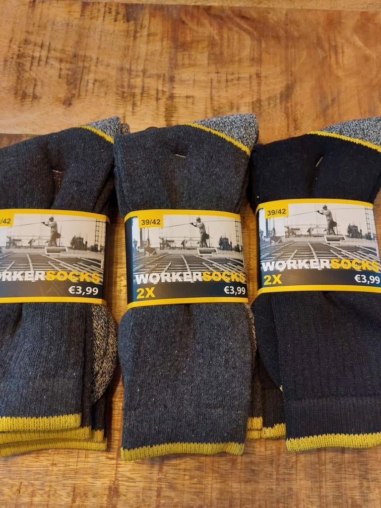 Werk sokken, Kleding | Heren, Sokken en Kousen, Ophalen of Verzenden, Nieuw, Maat 39 t/m 42, Zwart