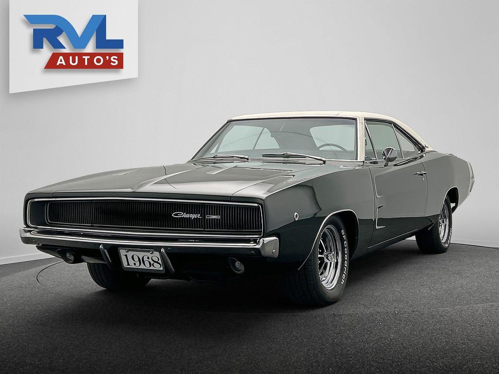 Dodge Charger 451Ci V8 1968 Manuel *super staat* incl. Neder, Auto's, Oldtimers, Metallic lak, Achterwielaandrijving, Handgeschakeld