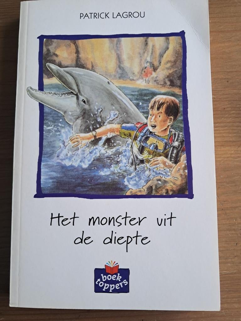 Het monster uit de diepte - Patrick Lagrou, Boeken, Kinderboeken | Jeugd | onder 10 jaar, Zo goed als nieuw, Ophalen of Verzenden