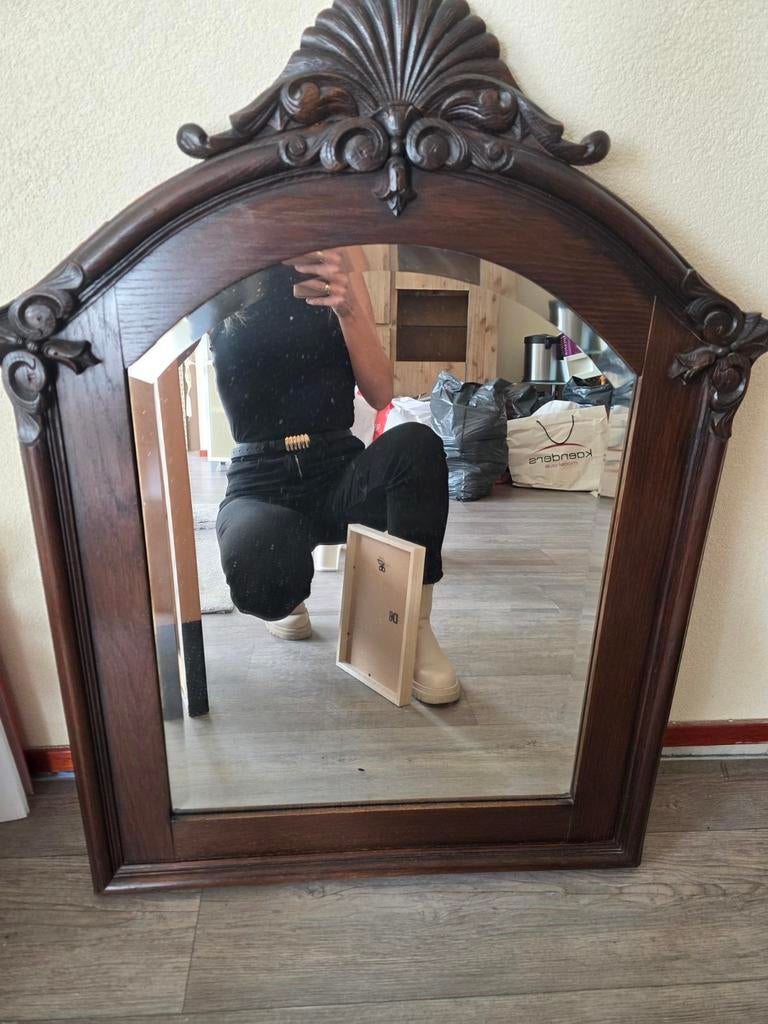 Mooie spiegel!, Ophalen of Verzenden, Rechthoekig