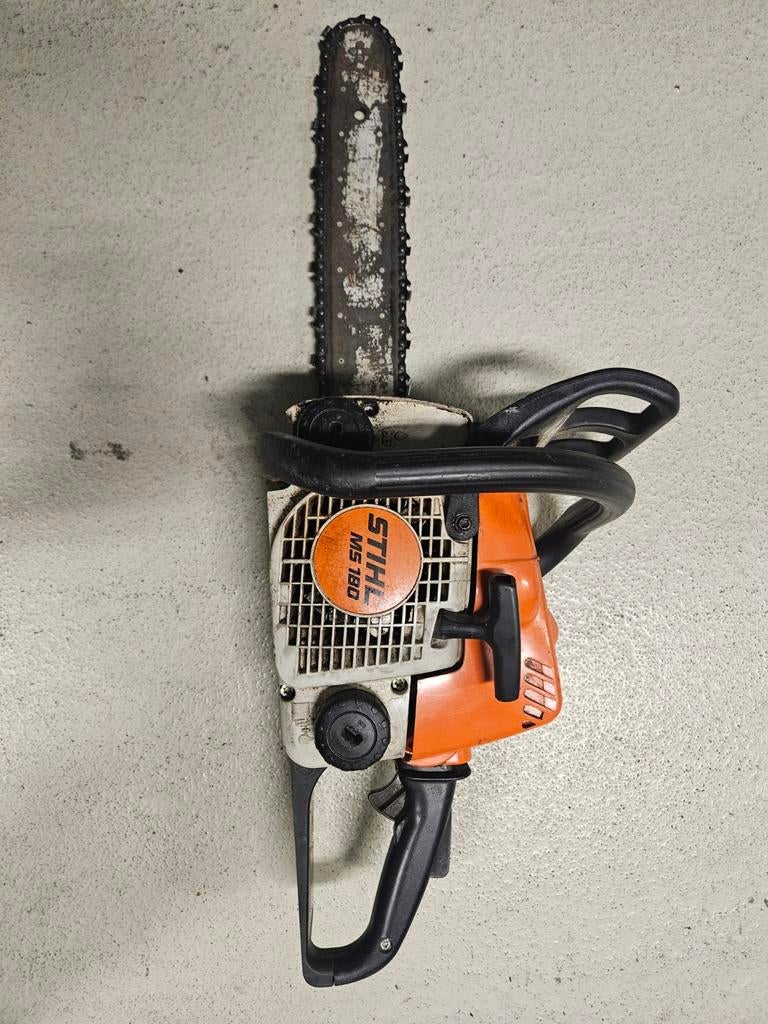 Stihl ms 180 kettingzaag, Ophalen of Verzenden, Gebruikt, Benzine