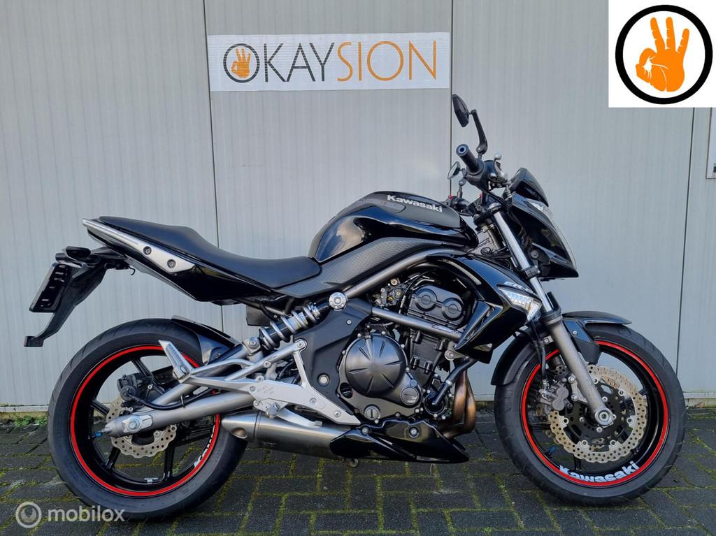 Mooie Kawasaki ER-6N (bj 2009) weinig km! Optie 35kw er6