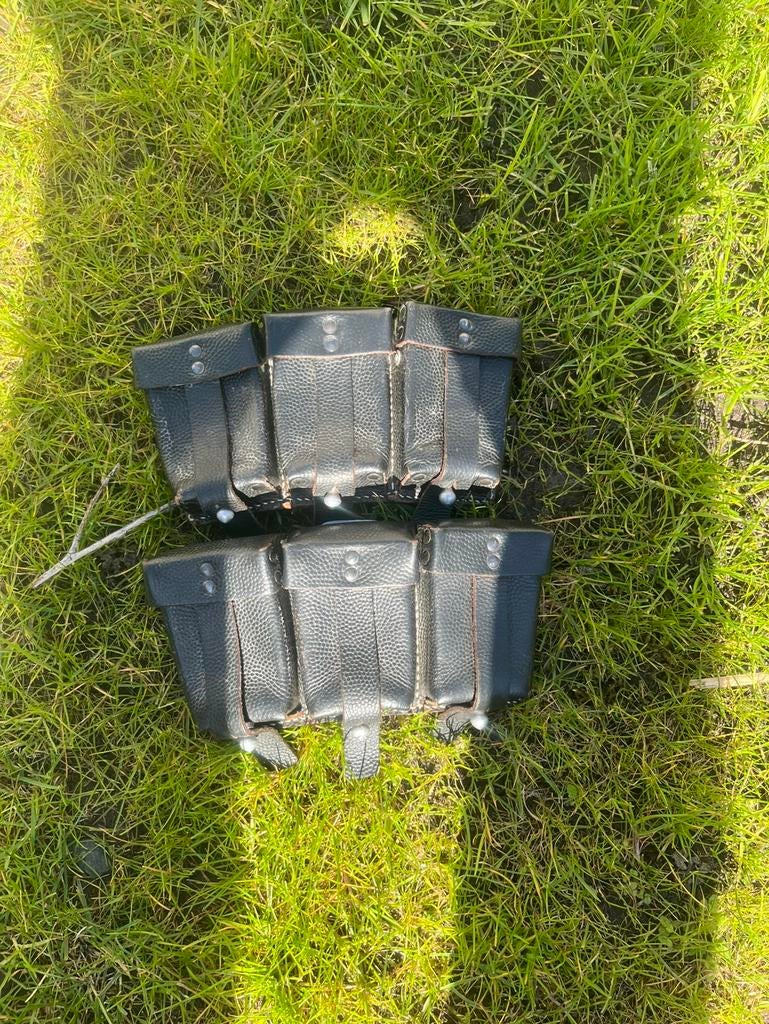 Repro k98 rivited tasjes wo2 ww2, Ophalen of Verzenden, Landmacht, Duitsland, Overige typen