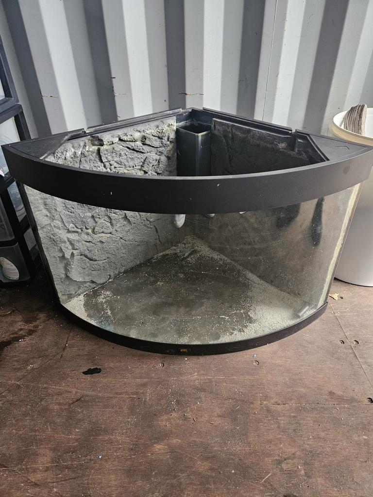 Juwel Trigon 190 liter aquarium zwart zonder verlichting, Dieren en Toebehoren, Vissen | Aquaria en Toebehoren, Ophalen, Zo goed als nieuw