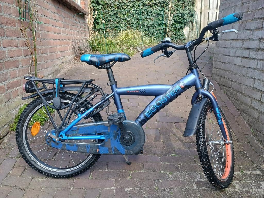 18 inch Loekie Booster jongensfiets, Gebruikt, Ophalen of Verzenden, Handrem, Lookie Booster
