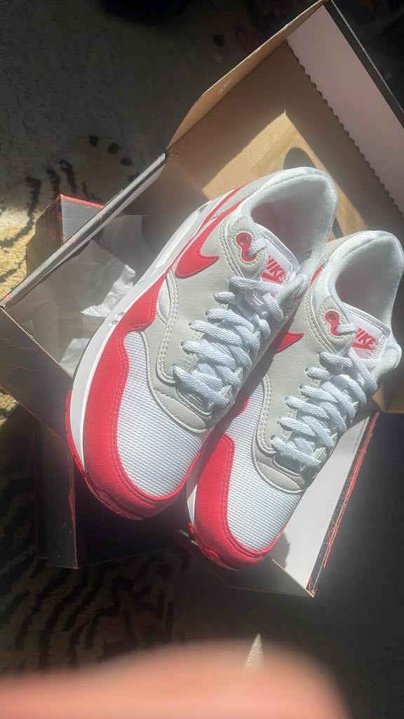 NIKE AIR MAX 1 big bubble og red, Kleding | Heren, Schoenen, Ophalen of Verzenden, Nieuw, Overige kleuren, Sportschoenen