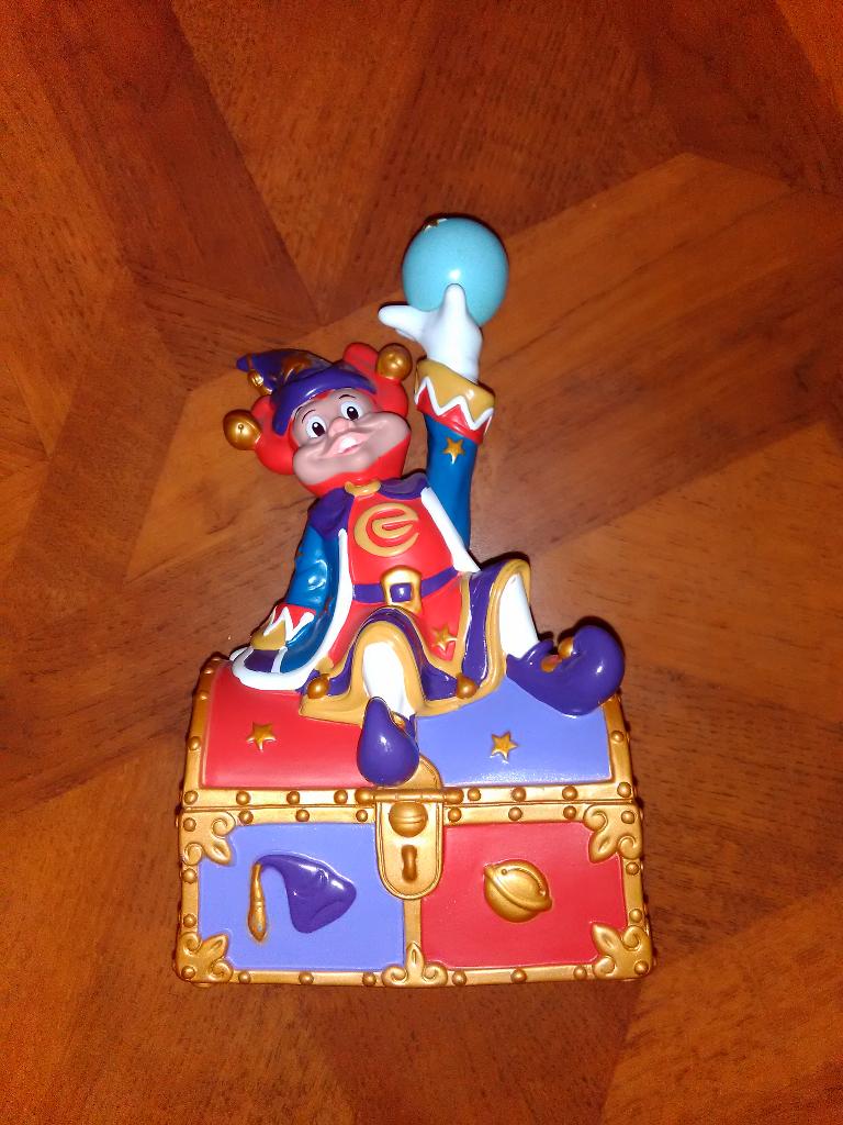 Spaarpot Efteling Pardoes de Tovernar, Ophalen of Verzenden, Zo goed als nieuw, Kunststof, Strip- of Tekenfilmfiguur