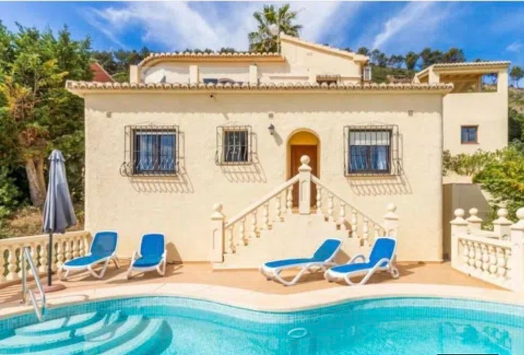 Vakantie villa tussen Javea en Moraira Costa Blanca.