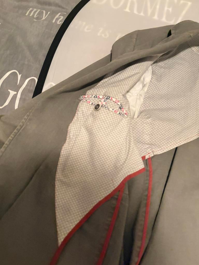 Luigi Blazer Grijs - Zo goed als nieuw - Maat XL, Ophalen of Verzenden, Zo goed als nieuw, Maat 56/58 (XL), Grijs