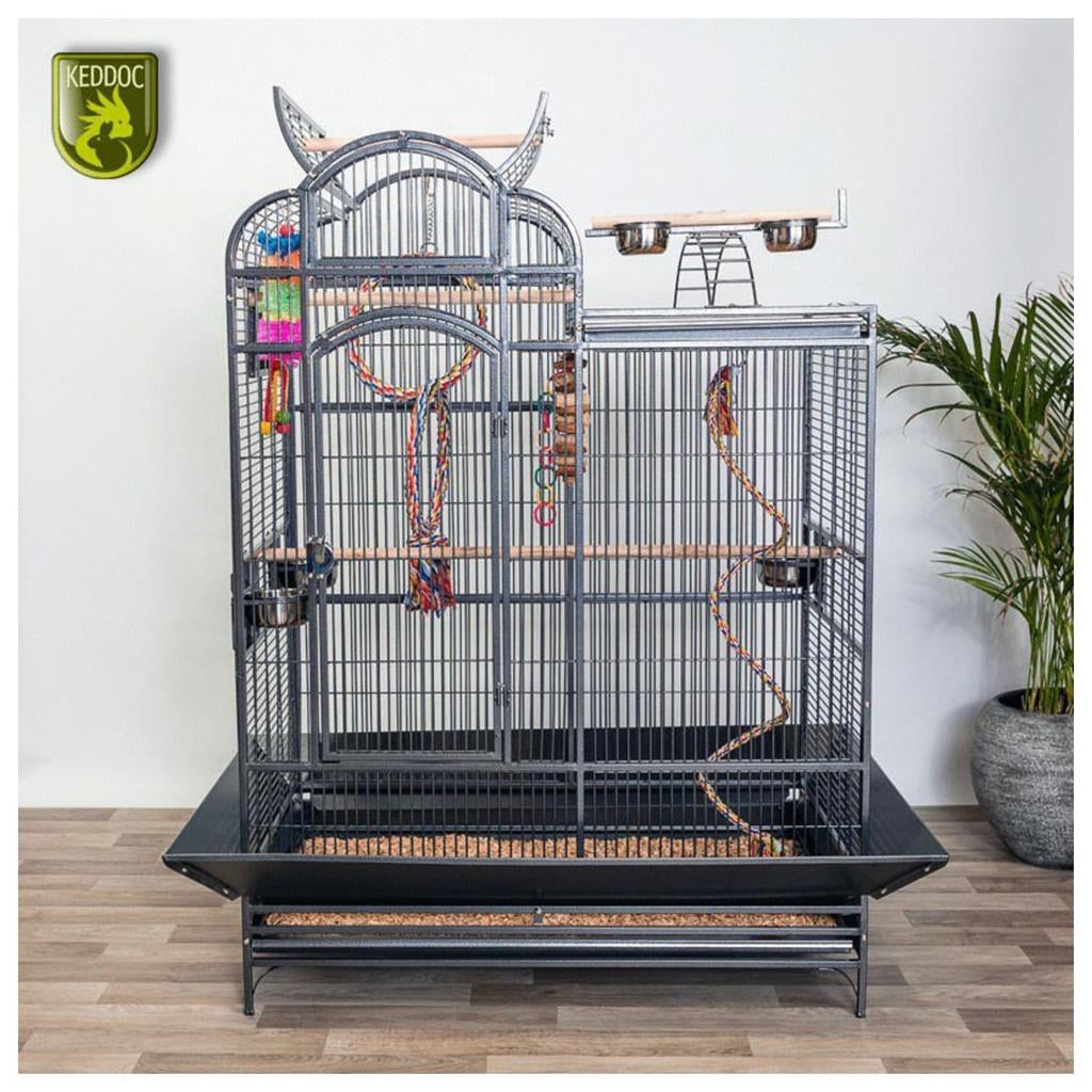 Keddoc Papegaaienkooi Colorado - Vogelverblijven - 106x65x16, Ophalen, Gebruikt, Metaal, Vogelkooi