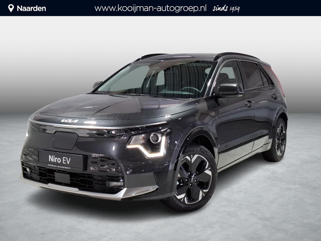 Kia Niro EV Light Advanced 64.8 kWh Nieuw uit voorraad lever, Stof, Adaptive Cruise Control, 1657 kg, 420 min