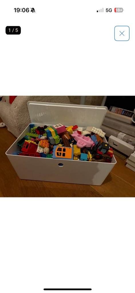 Grote bak duplo, Ophalen, Zo goed als nieuw