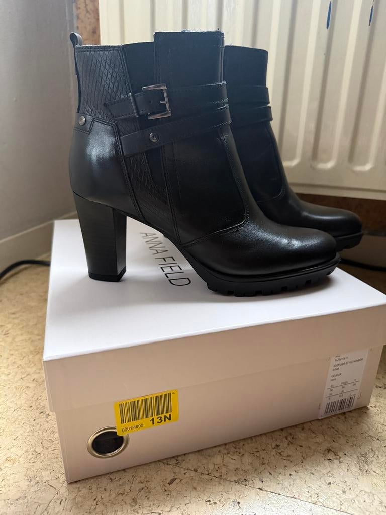 Anna field laarsjes 38 nieuw, Ophalen of Verzenden, Nieuw, Zwart