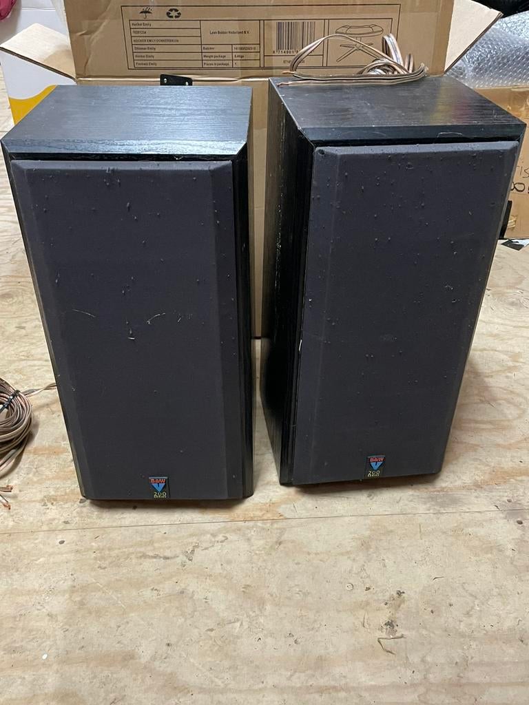 Bowers & Wilkins Set speakers van B&W, Audio, Tv en Foto, Luidsprekers, Ophalen, Gebruikt, 60 tot 120 watt, Bowers & Wilkins (B&W)