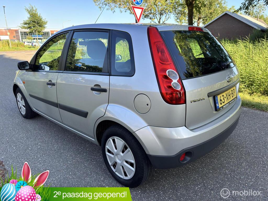Ford Fiesta 1.3-8V Cool&Sound*NAP*NEW APK 09/26*ELEK. RAMEN, 1299 cc, Stof, Zwart, 4 cilinders