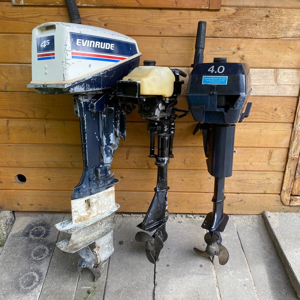 Leuke partij buitenboord motoren, Watersport en Boten, Ophalen, Gebruikt, Motor en Techniek, Zeilboot of Motorboot