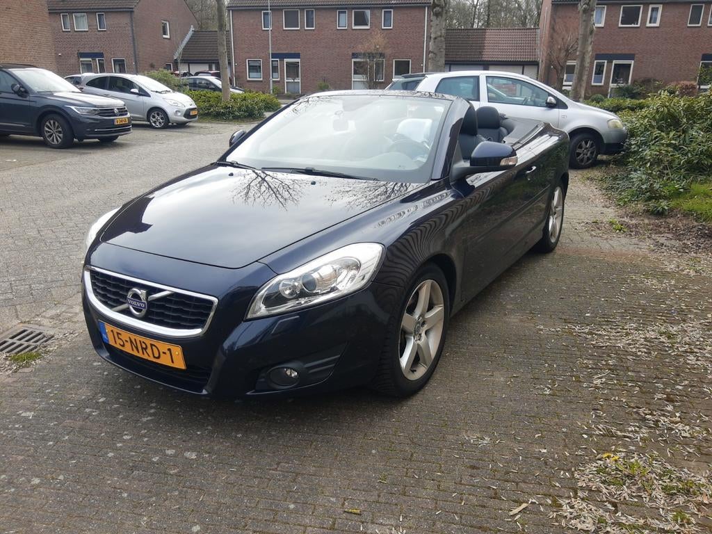 Volvo C70 2.5 T5 Summum 2010 Blauw, Auto's, Euro 5, C70, Zwart, Cabriolet