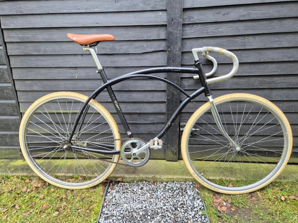 Unieke Retro Fixie Racefiets - Nieuwe Onderdelen!, Fietsen en Brommers, Ophalen
