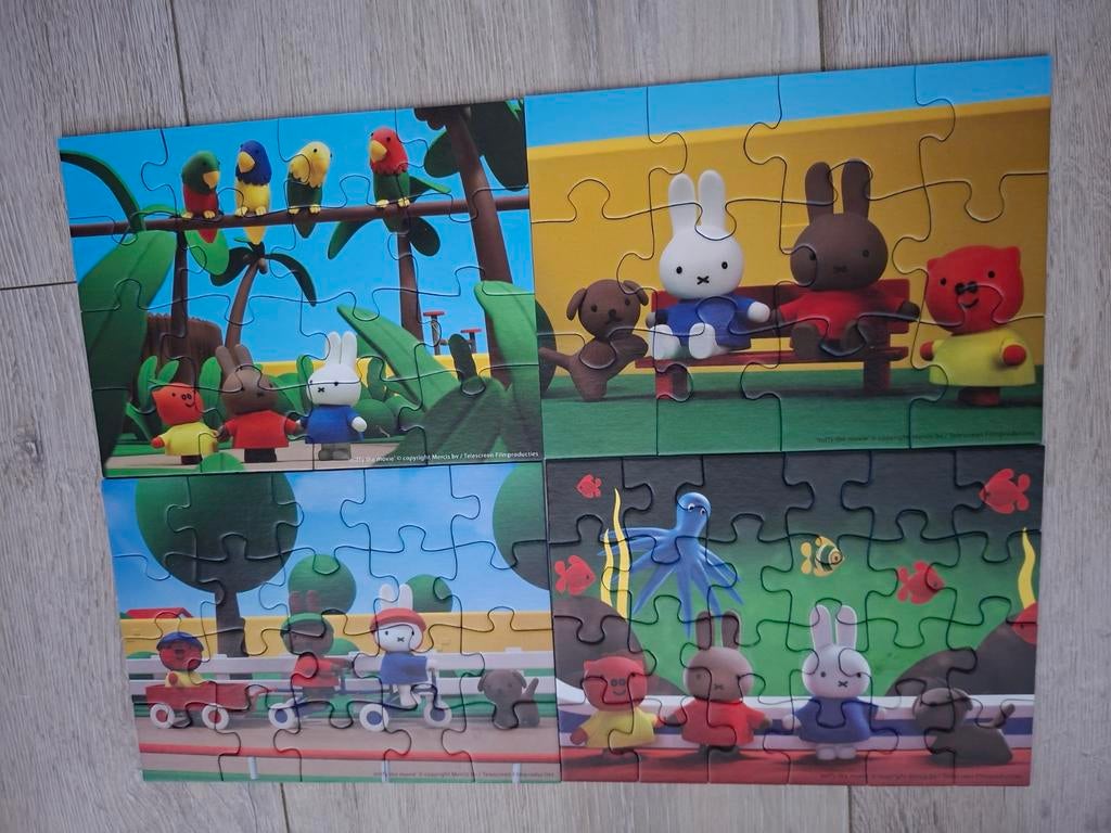 Nijntje  puzzel 12, 16, 20, 24 stuk, Ophalen of Verzenden