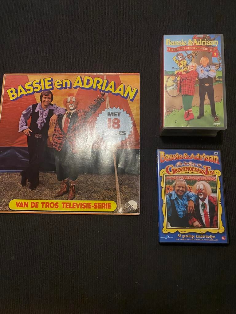 Bassie en Adriaan lp, dvd, video, Verzenden, Zo goed als nieuw, 12 inch, Nederlandstalig