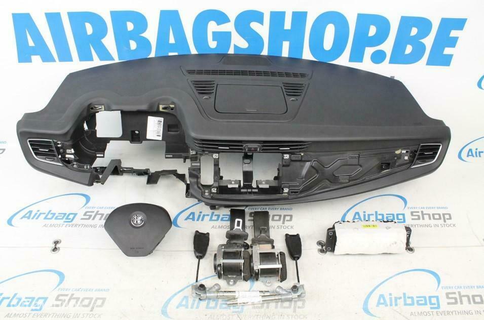 Airbag set Dashboard zwarte Alfa Romeo Giulietta facelist