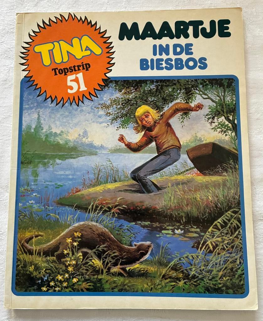 Tina Topstrip Maartje in de Biesbosch 1983, Boeken, Stripboeken, Eén stripboek, Ophalen of Verzenden, Gelezen