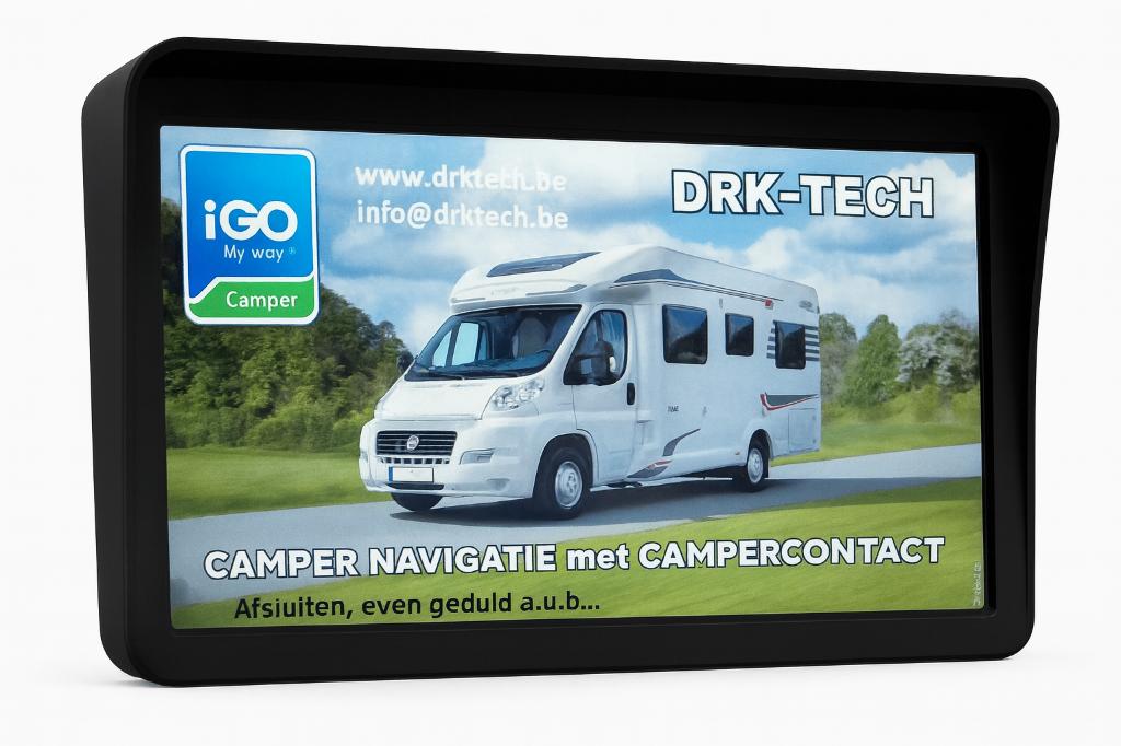 9' XXL Camper, Auto GPS Navigatie (Gratis Updates) BLUETOOTH, Ophalen of Verzenden, Nieuw