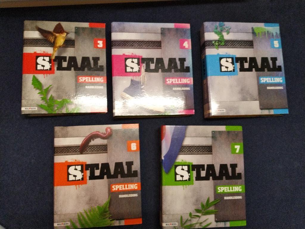 Staal - Versie 1 - Spelling Handleiding - Groep 5, 6, 7, Ophalen of Verzenden, Zo goed als nieuw, Overige niveaus, Nederlands