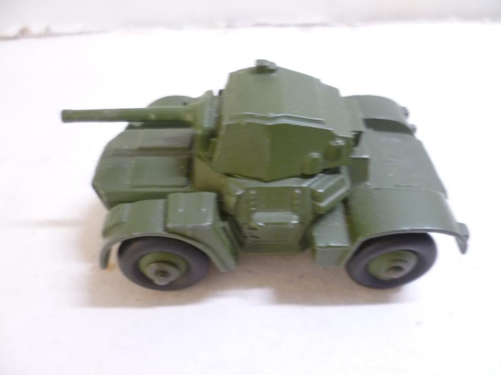 Dinky Toys 670 Daimler Armoured Car blikken bodem modelauto., Ophalen of Verzenden, Gebruikt, Overige typen, Dinky Toys