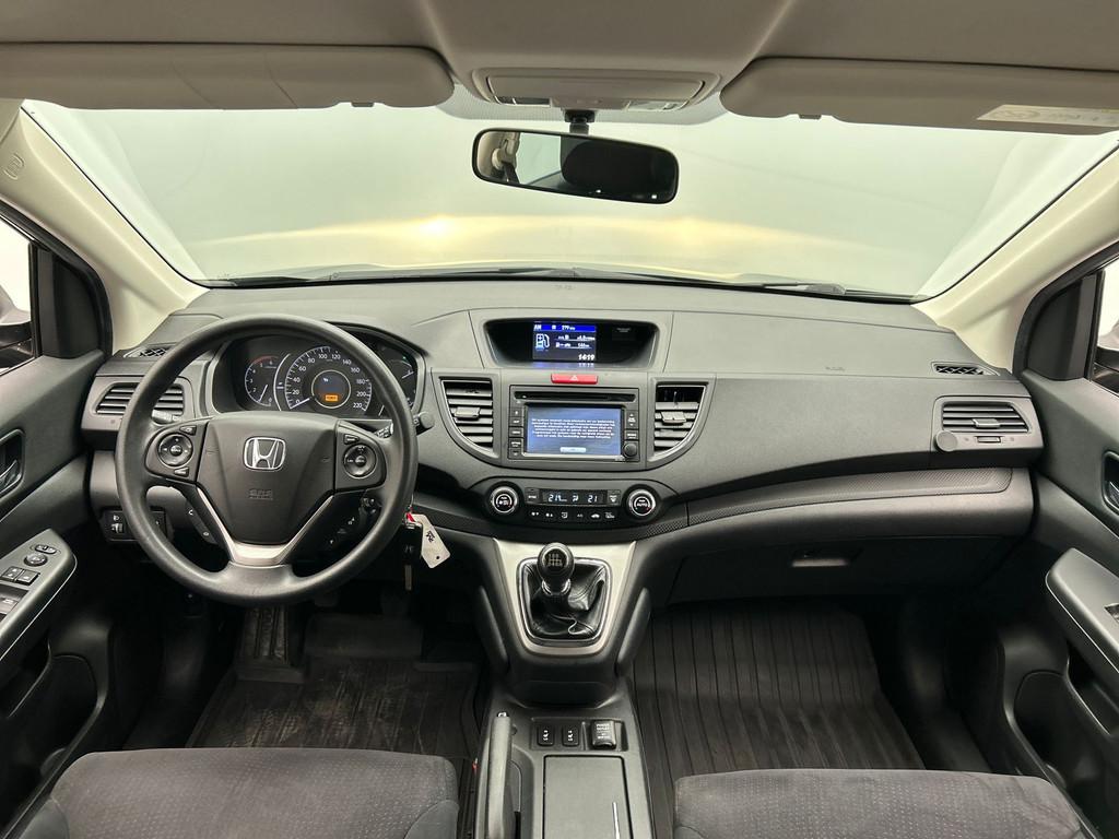 Honda CR-V 1.6D Comfort | Origineel NL | Navigatie | Climate, Voorwielaandrijving, Euro 5, Gebruikt, Zwart