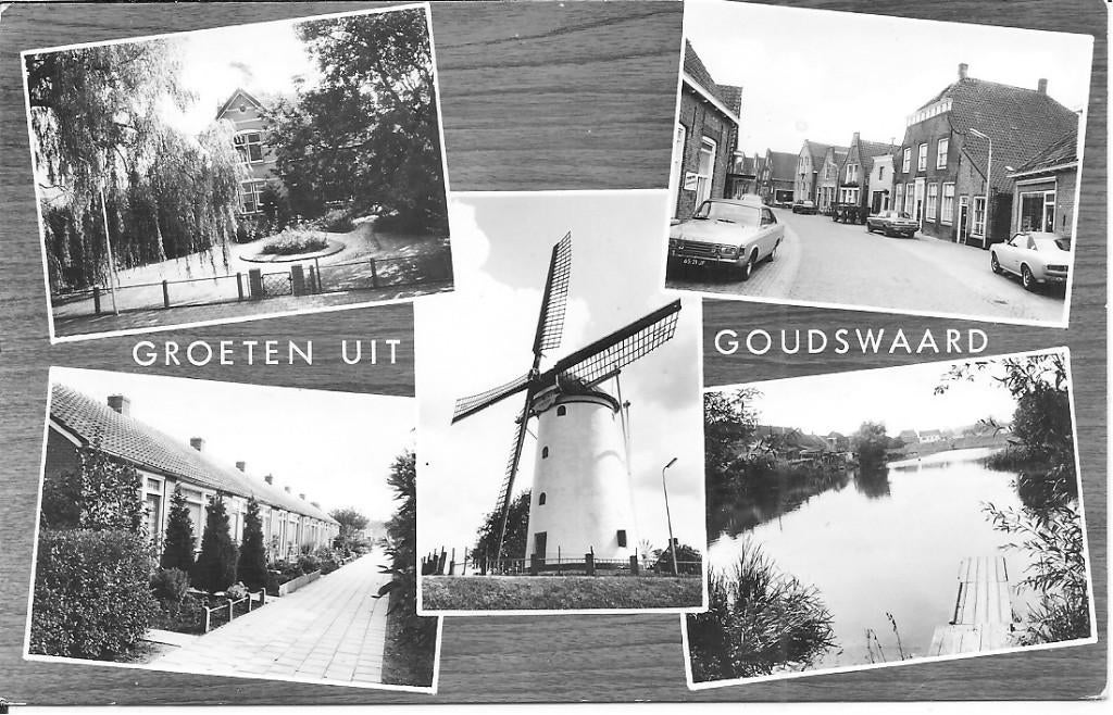 Groeten uit Goudswaard., Ophalen of Verzenden, 1980 tot heden, Gelopen, Zuid-Holland