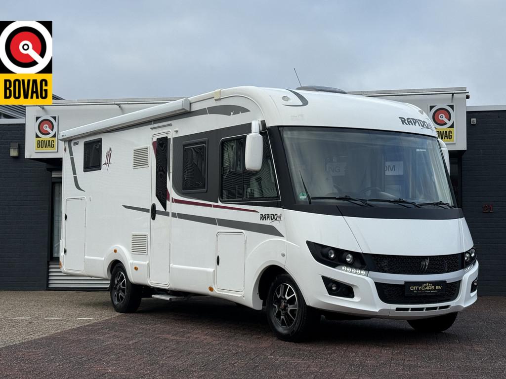 RAPIDO 896 F 160 PK face to face slechts 12.000 dkm Queensbe, Caravans en Kamperen, Campers, Integraal, Ringverwarming, Airbags
