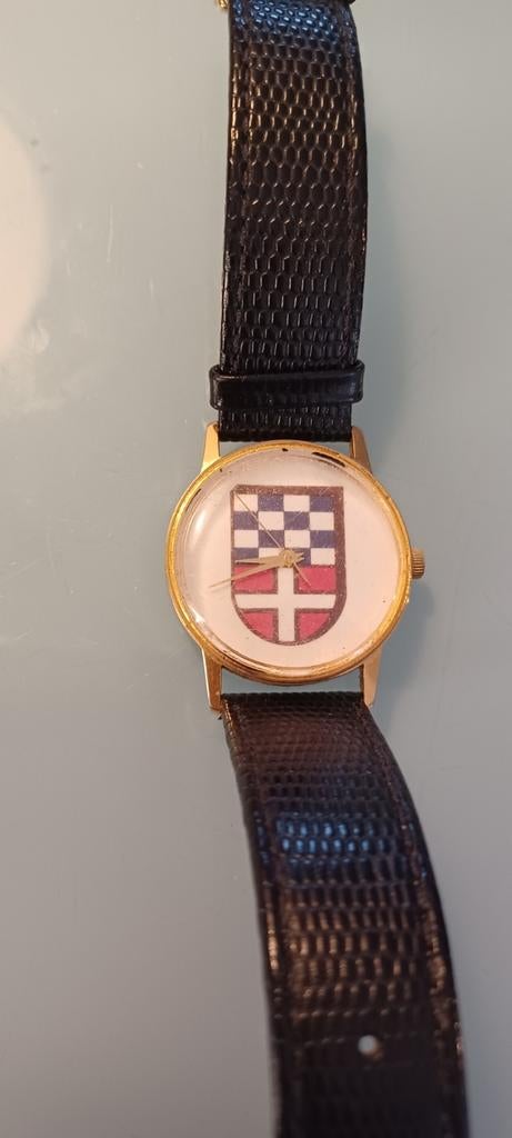 Pols horloge Korps Nationale Reserve,, Verzamelen, Militaria | Algemeen, Ophalen of Verzenden, Landmacht, Nederland