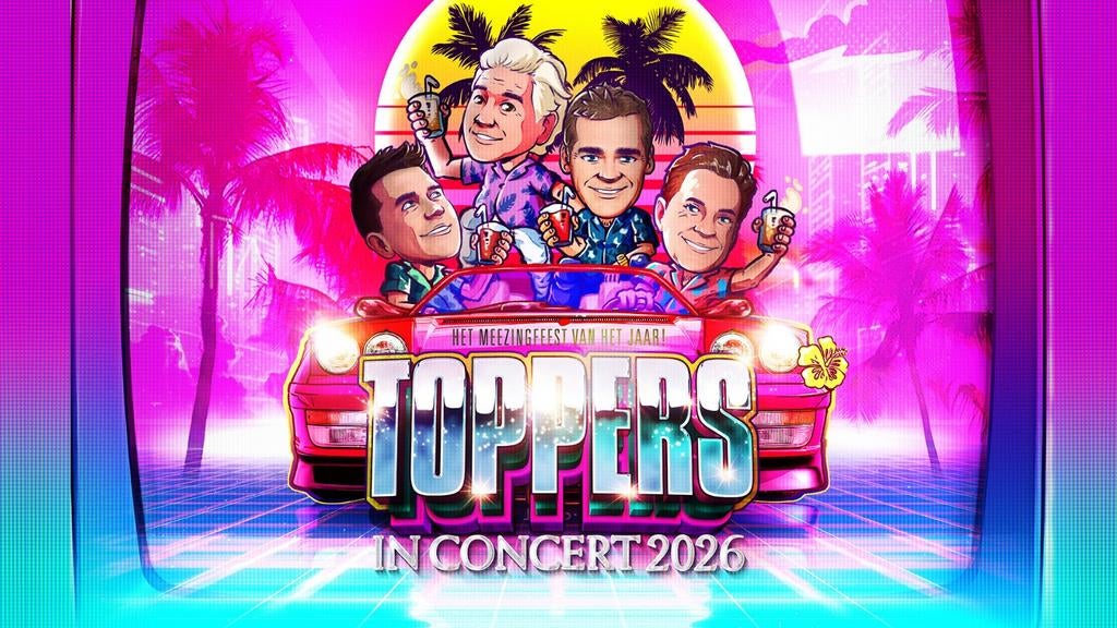 4 tickets voor Toppers in Concert op zaterdag 20 juni, Twee personen, Juni