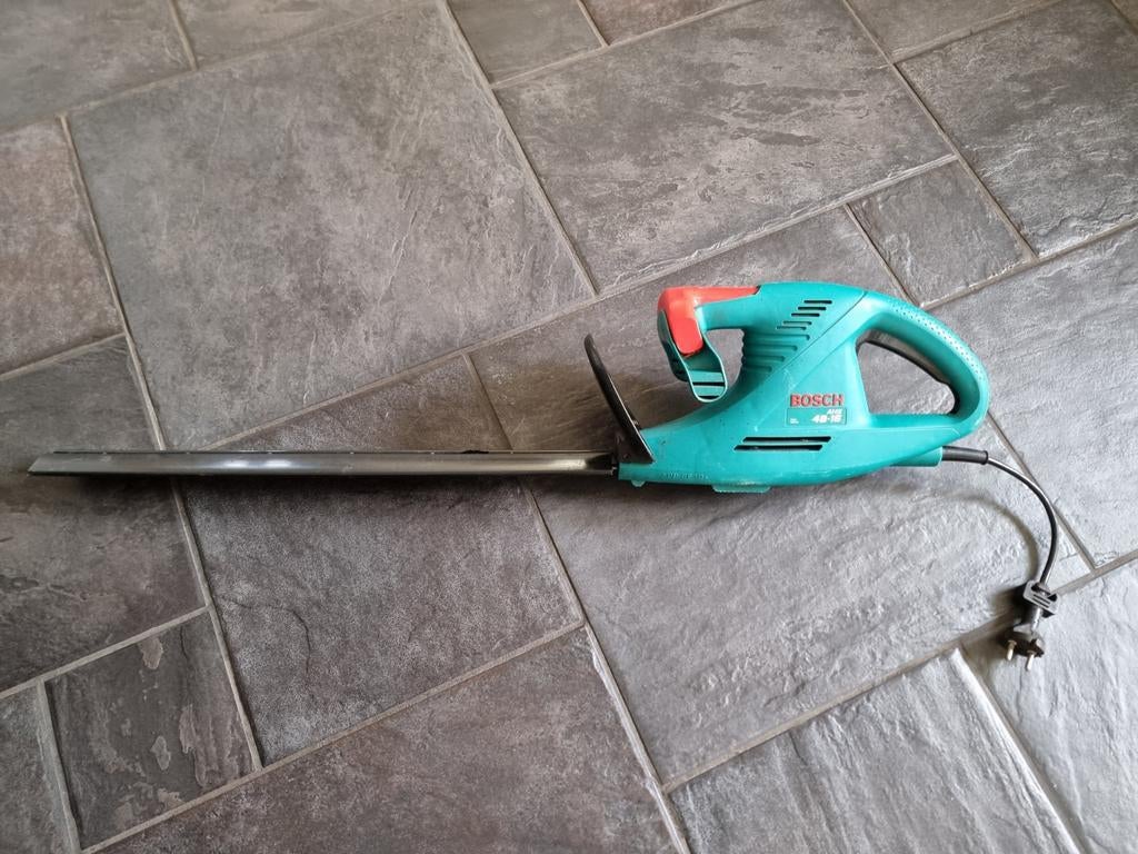 Bosch AHS 48-16 Heggenschaar - Elektrisch, Tuin en Terras, Ophalen of Verzenden, Gebruikt, Elektrisch, Bosch