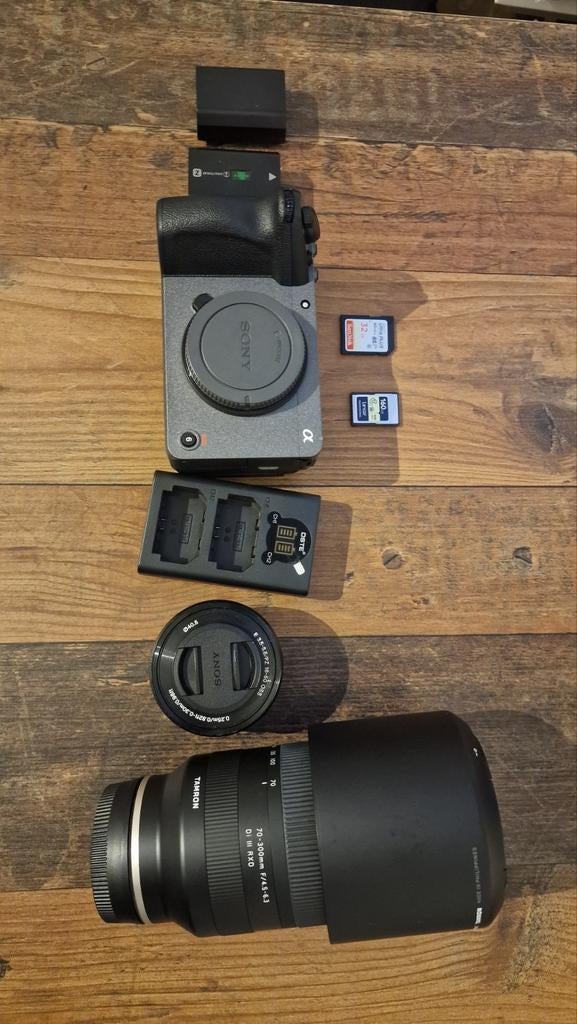 Sony FX30 met accessoires en lenzen, Ophalen of Verzenden