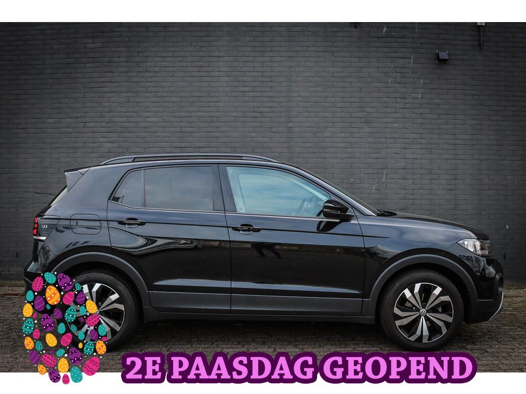 Volkswagen T-Cross 1.0 TSI Life Paasprijs 16.950,-, Gebruikt, Zwart, Origineel Nederlands, 630 kg