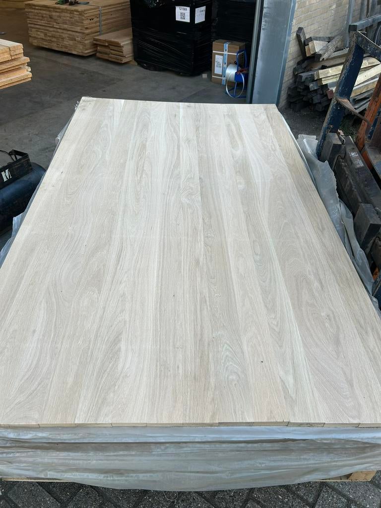 Eiken platen/panelen te koop. 20 mm dikte. 180/280 cm lengte, Minder dan 25 mm, Eiken, Nieuw, Ophalen of Verzenden