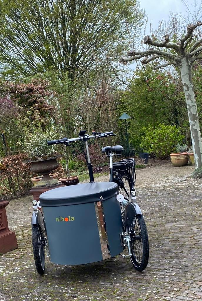 Perfekte NIHOLA LOW Dog/Family Bakfiets, Elektrisch, Ophalen, Overige merken, 1 kind