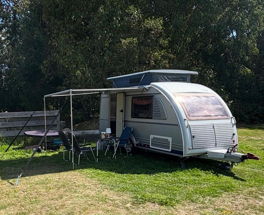 Fiamma zakluifel 225 van Kip caravan, Ophalen, Zo goed als nieuw
