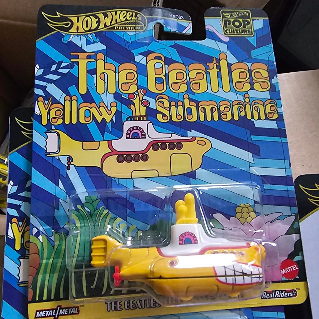 Hot Wheels Premium The Beatles Yellow Submarine, Nieuw, Ophalen of Verzenden, Service.nl@mattel.com, Mattel
