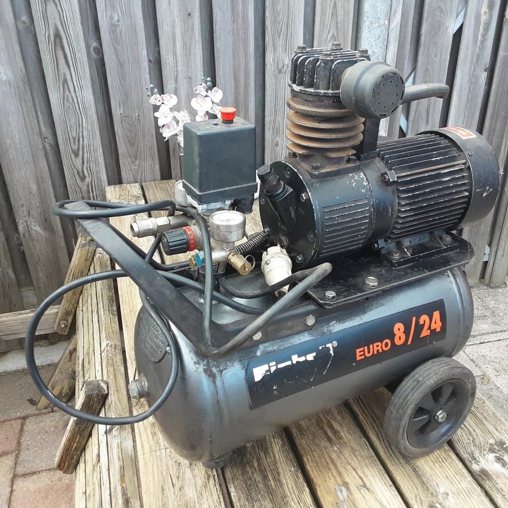 Compressor, Doe-het-zelf en Verbouw, Ophalen, Gebruikt, 6 tot 10 bar, Minder dan 200 liter/min