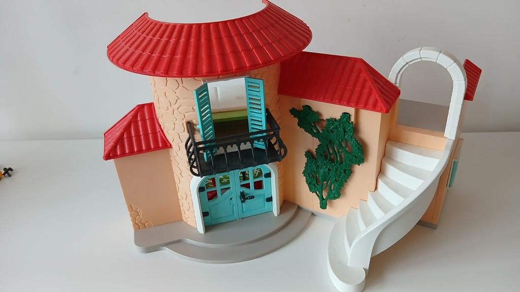 Playmobil Vakantiehuis met complete inrichting, Ophalen of Verzenden, Gebruikt, Complete set