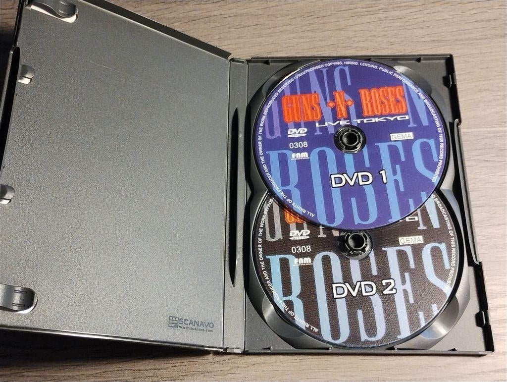 Guns N' Roses - Live Tokyo '92 [2 DVD], Alle leeftijden, Ophalen of Verzenden, Zo goed als nieuw