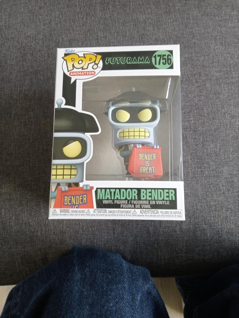 Funko Pop! Futurama Matador Bender #1756 - Mint Conditie, Verzamelen, Ophalen of Verzenden, Zo goed als nieuw