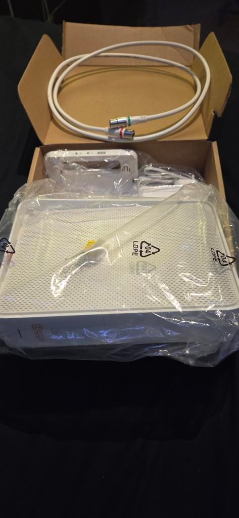 Ziggo modem nieuw in doos, ongebruikt, Ophalen of Verzenden, Nieuw, Router met modem, Ziggo