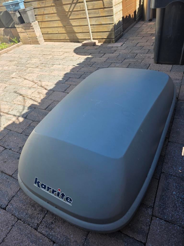 Karrite PB4 Dakkoffer 480L + Dakdragers – Ruim, Sterk en Geb, Ophalen