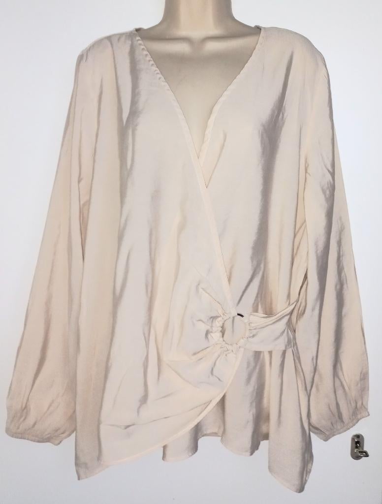 MS Mode blouse maat 48, Ophalen of Verzenden, Zo goed als nieuw, Overige kleuren, Blouse of Tuniek